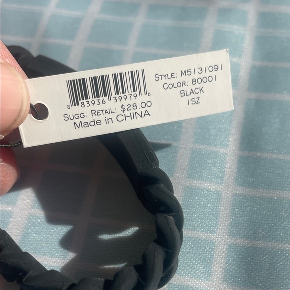 Marc by Marc Jacobs Black Workwear Bracelet - Picture 3 of 5